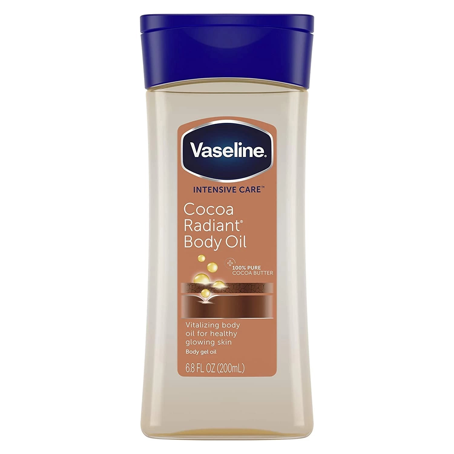 Vaseline Intensive Care Cocoa Radiant Vitalizing Body Gel Oil 200ml (UAE)